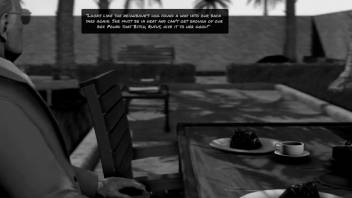 Slim dark-haired woman banged in monochrome 3D by a pup